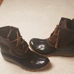 Sperrys womens top sider duck boots